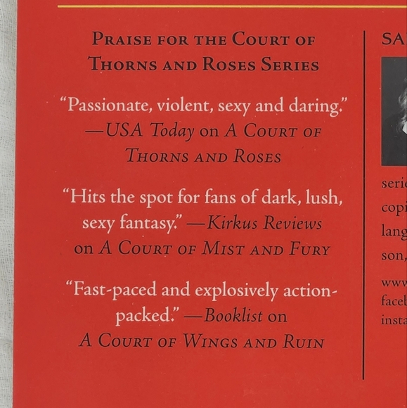 Sarah J Maas - A Court of Thorns and Roses - Fantasy Romance, Young Adult, Fae - Picture 4 of 6